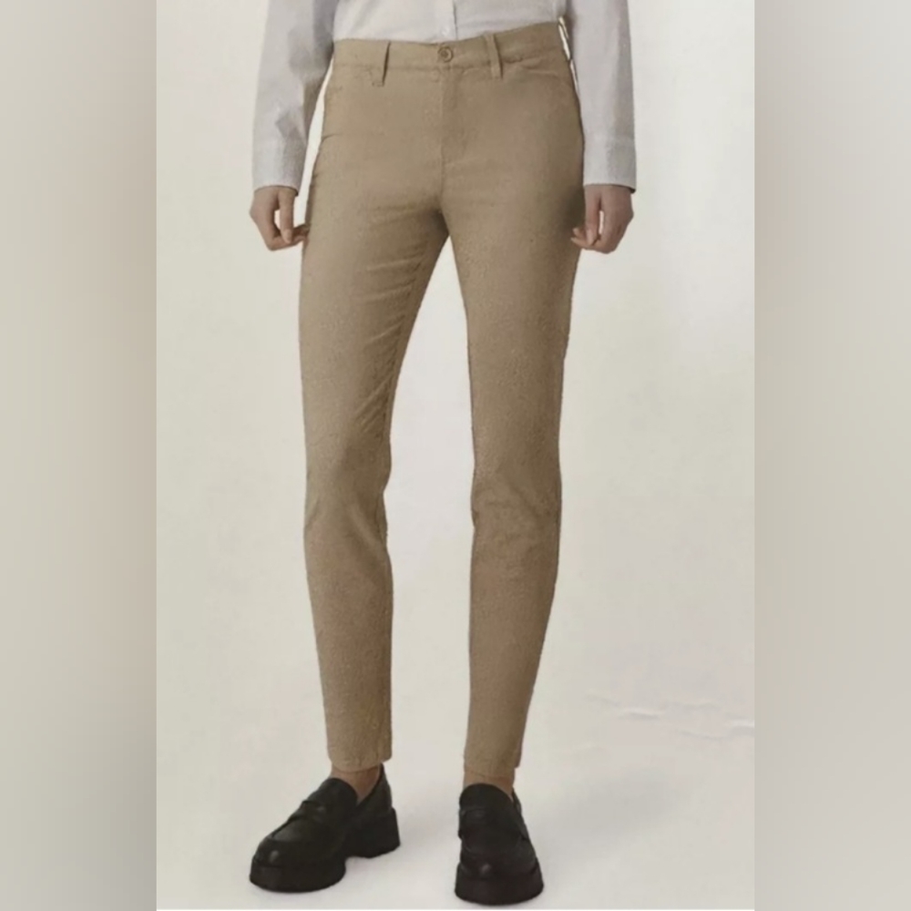 NWT Chaps Women's Stretch Trouser size 16 in Tan